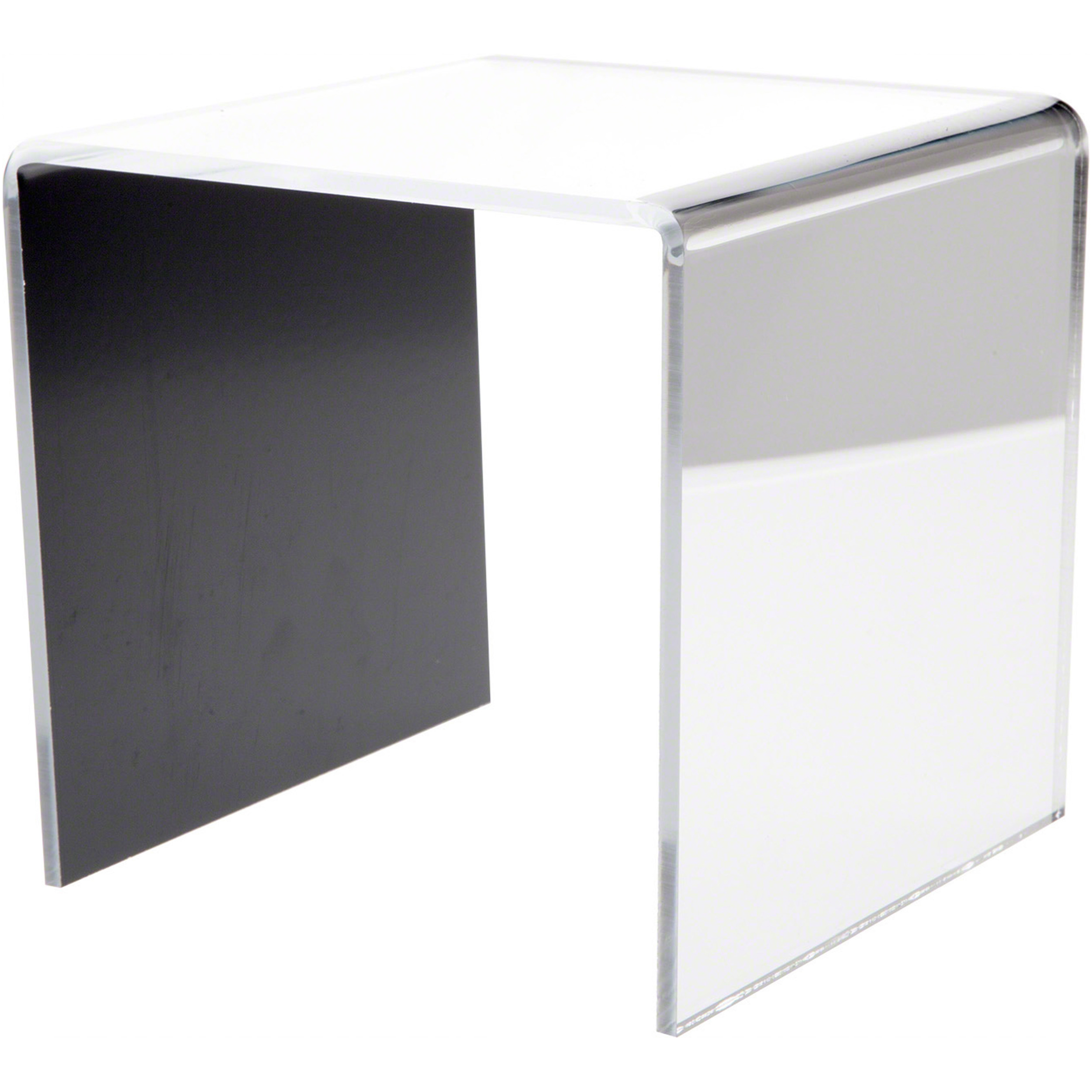 Plymor Mirrored Acrylic Square Display Riser, 6