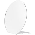thumbnail image 1 of Plymor Oval Acrylic Countertop Mirror, 8.125" H x 8" W x 3.375" D (3 Pack), 1 of 1