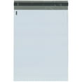 thumbnail image 1 of Plymor Poly Mailer 2.25 Mil White / Gray Bag with Permanent Adhesive Closure and Perforated Tear Strip, 12" x 15.5" (Case of 500), 1 of 1