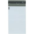 thumbnail image 1 of Plymor Poly Mailer 2.25 Mil White / Gray Bag with Permanent Adhesive Closure and Perforated Tear Strip, 6" x 9" (Case of 1000), 1 of 1
