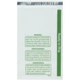 thumbnail image 1 of Plymor Ready to Ship 1.5 Mil Wicketed Poly Bags with Permanent Adhesive Strip and Suffocation Warning, 9" x 14" (Pack of 250), 1 of 1