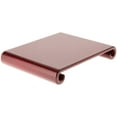 thumbnail image 1 of Plymor Red Scroll Wood Veneer Footed Display Base, 9" W x 7" D x 1.25" H (7.875" x 6.75" Display Area), 1 of 1