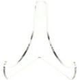 thumbnail image 1 of Plymor Small Clear Acrylic 60-Degree Angle Easel With Deep Support Ledges, 3" H x 3.125" W x 2.5" D (6 Pack), 1 of 2