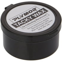 Plymor Tacky Wax Adhesive Sticky Putty, 2.4 ounce
