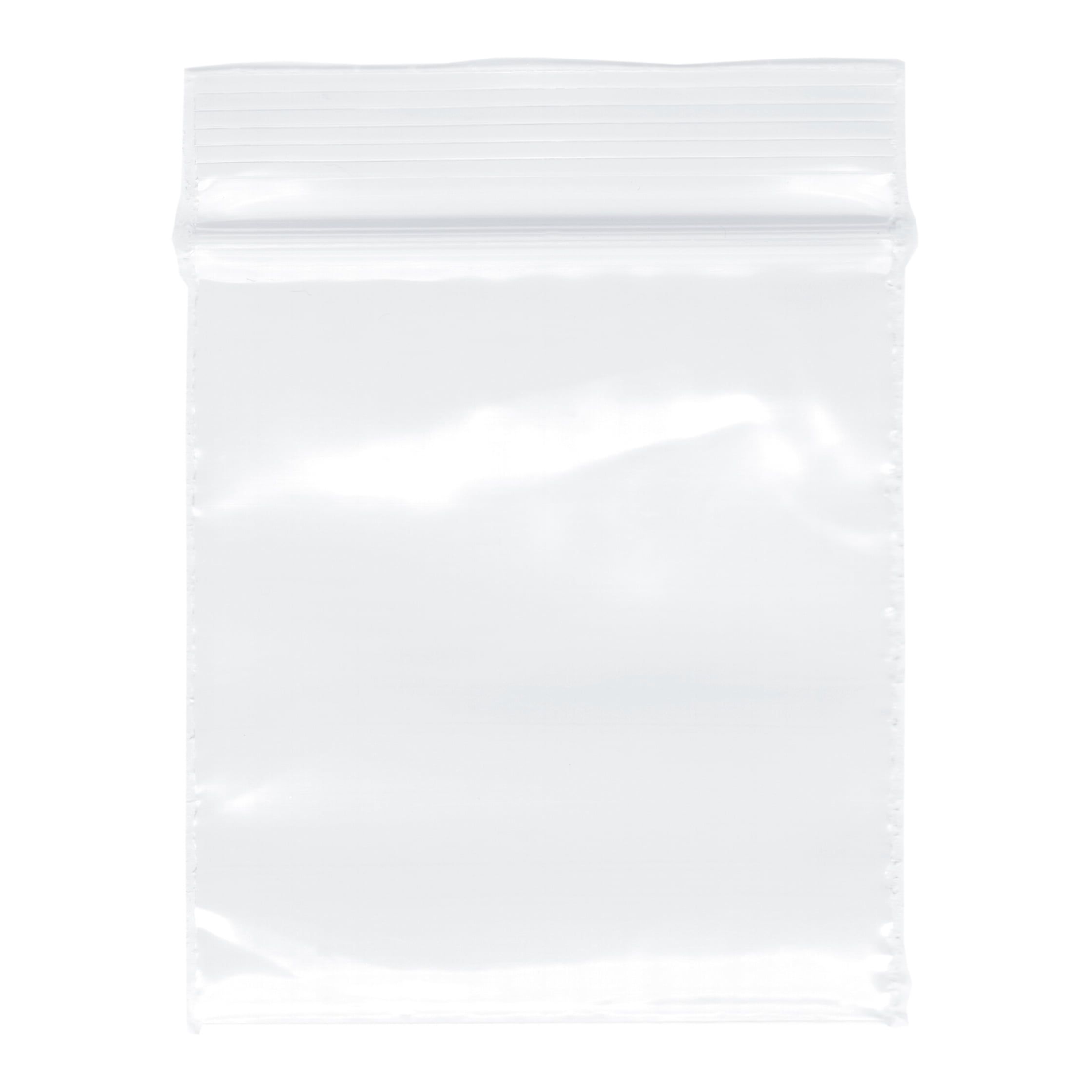 Plymor Zipper Reclosable Plastic Bags, 2 Mil, 1.5 x 2 (Pack of 500)