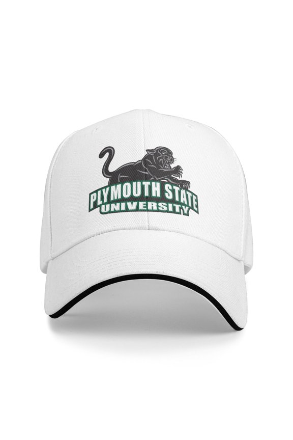 Plymouth A State University Logo Unisex Baseball Caps Sandwich Caps Dad Hat Casual Hat