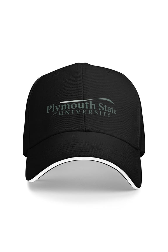Plymouth A State University Logo Unisex Baseball Caps Sandwich Caps Dad Hat Casual Hat