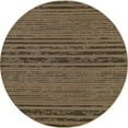 thumbnail image 1 of Plymouth Collection Complete Flat Woven Indoor & Outdoor Round Area Rug - Beige - 7 ft., 1 of 1