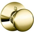 thumbnail image 1 of Plymouth Knob Non-Turning Lock, Bright Brass (F170 PLY 605), 1 of 4