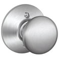 thumbnail image 1 of Plymouth Knob Non-Turning Lock, Satin Chrome (F170 PLY 626) - F170PLY626, 1 of 4