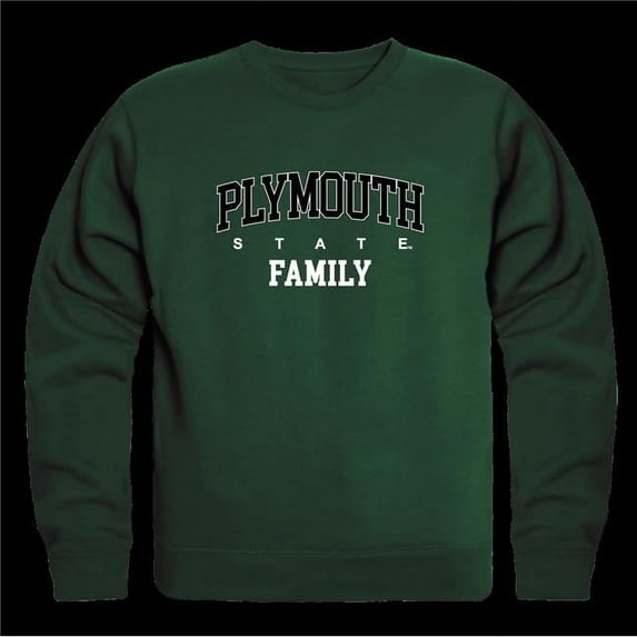 Plymouth State University Panthers Family Crewneck Sweatshirt, Forest Green - Extra Large