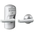 thumbnail image 1 of SCHLAGE FE575 PLY 626 ELA Plymouth Keypad Entry with Auto-Lock and Elan Levers, Brushed Chrome, 1 of 7