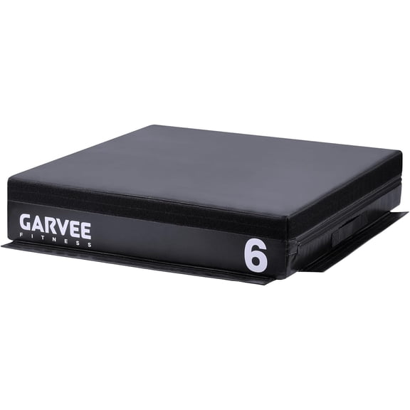 Plyo Box 6/12/20 Inch, Soft Plyometric Box, Stackable Adjustable Plyometric Jump Box, Foam Plyo Box for Home Gym, Strength Training, HIIT, Step Ups and Workouts