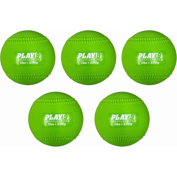 Plyoball Weighted Ball Set for Throwing and Pitching Training - Training Balls for Softball - Builds Speed, Strength, & Muscle Memory