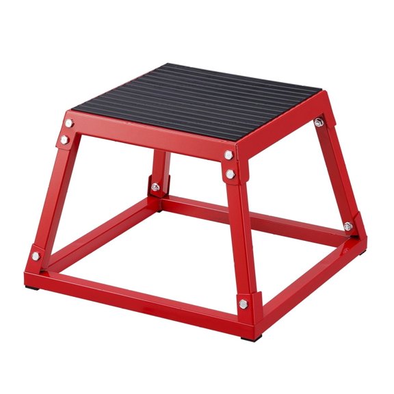 Plyometric Jump Box 12 Inch - Steel Plyo Box for Fitness, Agility Training