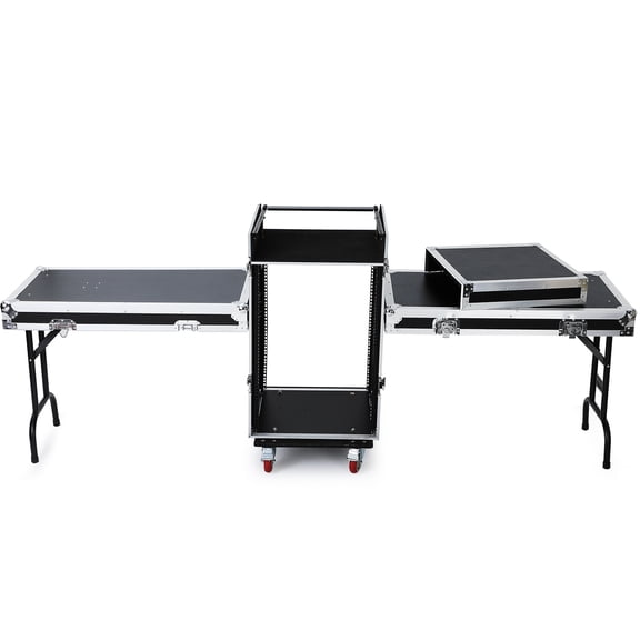 YEAHIBABY Portable Dj Road Case with Ergonomic Design and Easy Transportation Features