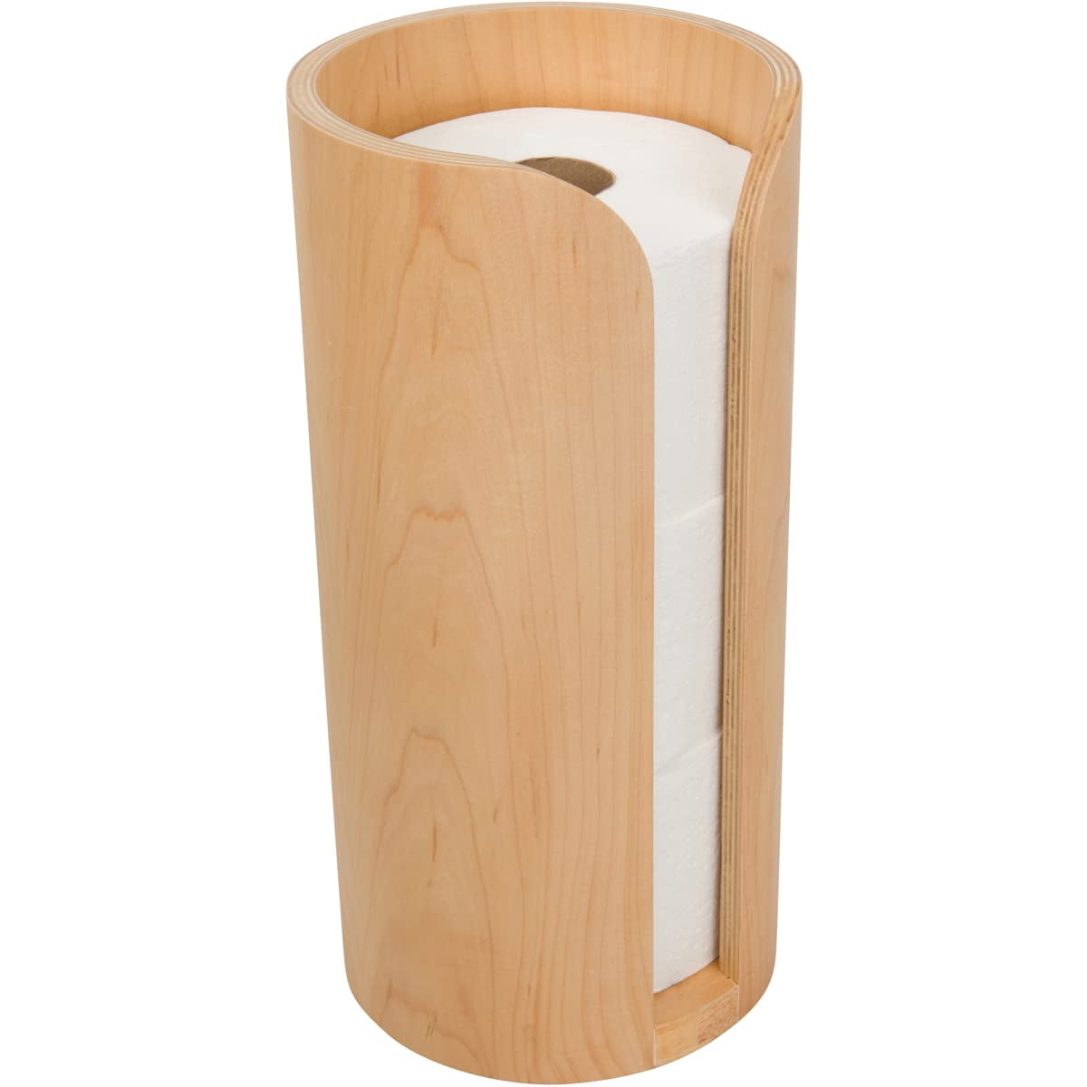 Plywood Free Standing Toilet Paper Holder. Toilet Tissue Storage Made