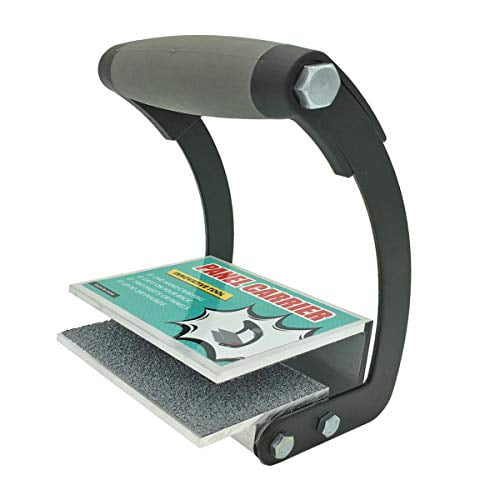 Plywood and Drywall Panel Tool,Sheetrock Gripper,Heavy Duty Metal Gripper for Clamp Wood Board or Drywall Lifter with Single Hand (No Back Pain)
