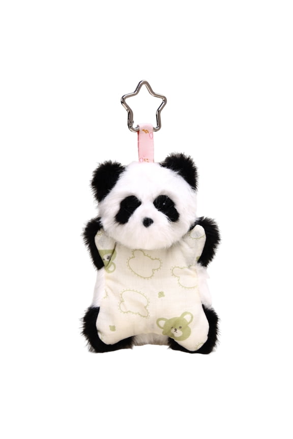 16cm Panda Stress Relief Plush Toy Soft Stuffed Animal Comfort Pillow for Kids Adults Anxiety Relief Gift