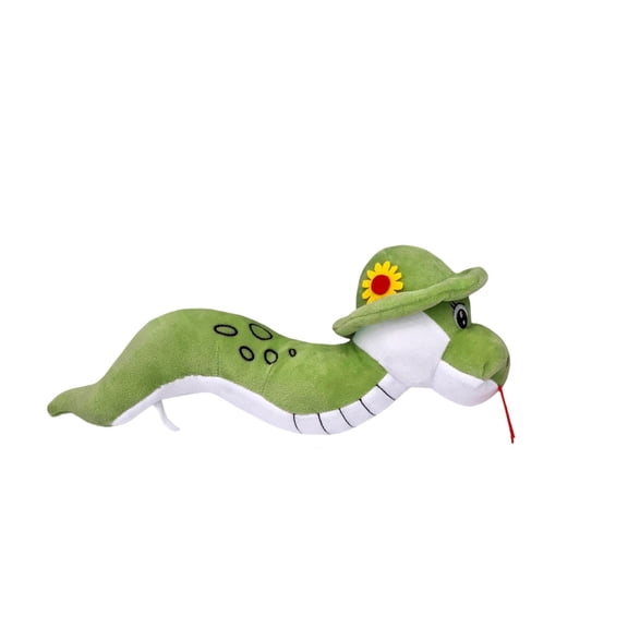 Plyzle 35cm Cute Snake Plush Toy Soft Stuffed Animal Pillow Gift for Kids Girls Boys Birthday Party Decorations