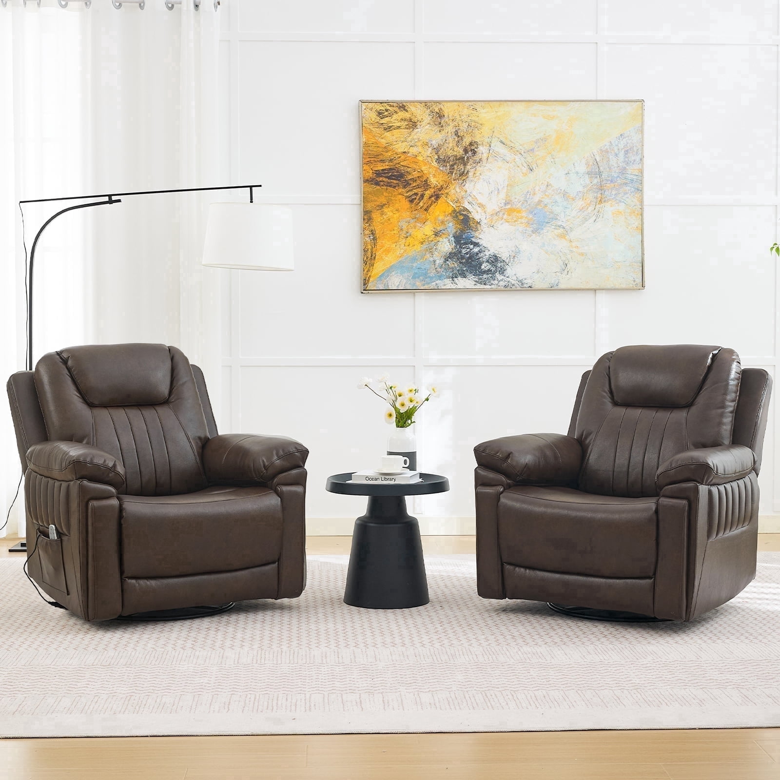 Automata Rocking Pmango 2 Pack Electric Automatic Rocking Recliner Chair for Adults with ...
