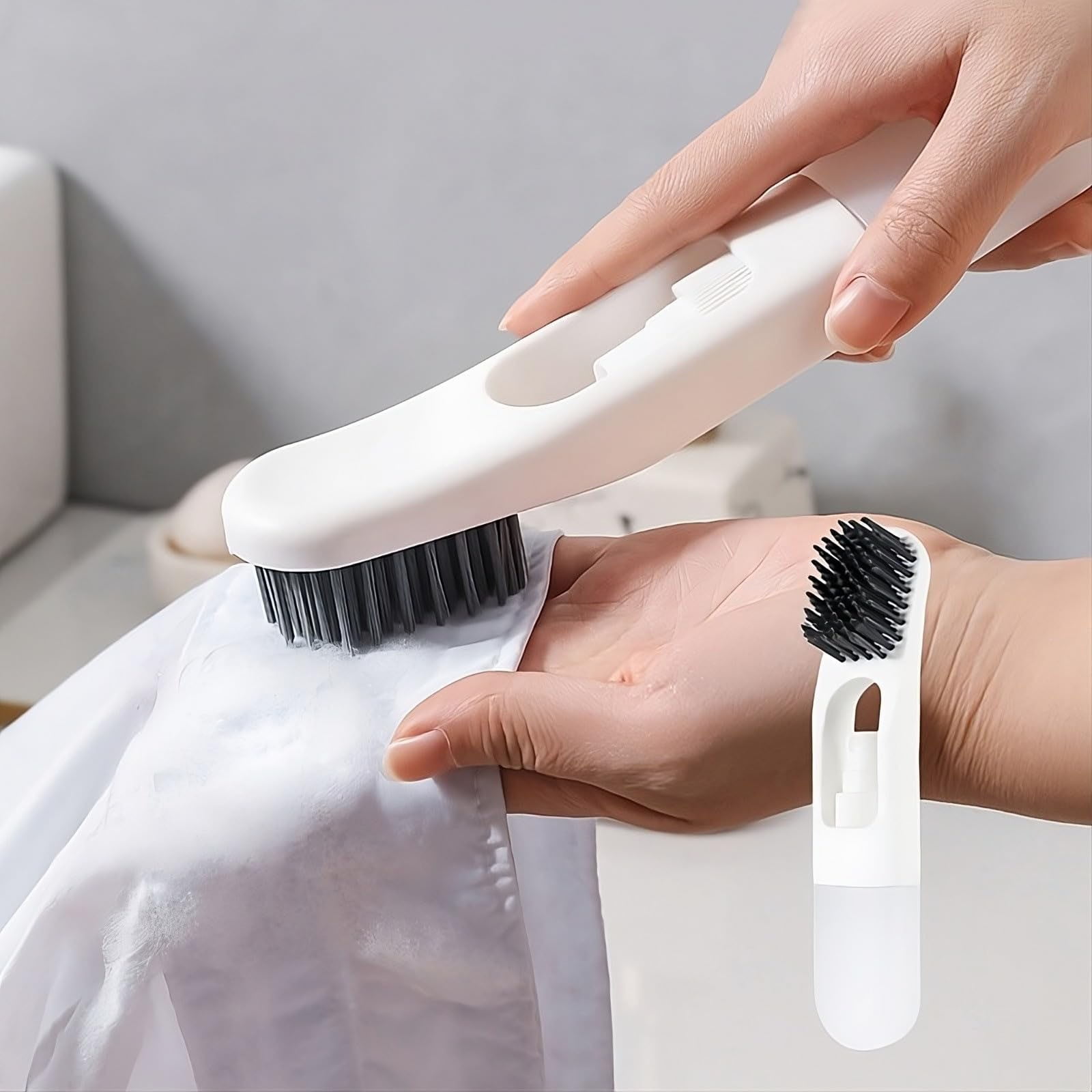 Pmars Clearance！Shoe Cleaner Brush Spray Shoe Brush Decontamination Without Damaging Shoes Soft