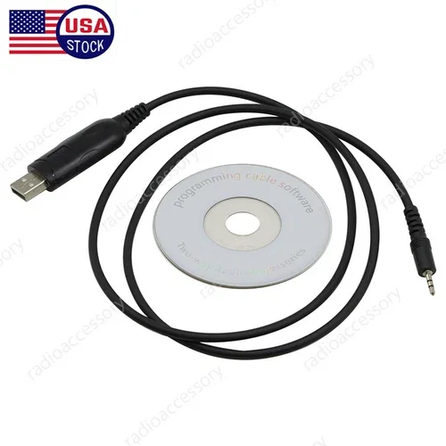Pmdn4077Ar Usb Programming Cable For Motorola Cp220 Cp240 Cp300 Cp350 Cp88