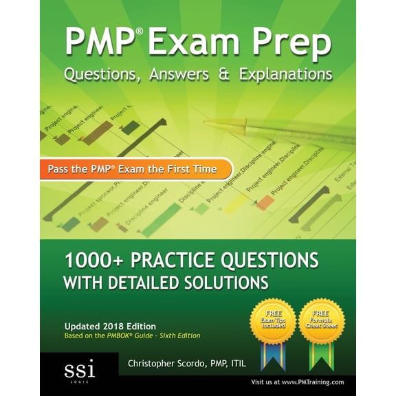 Pmp Exam Prep Questions, Answers, & Explanations: 1000+ Pmp Practice Questions with Detailed Solutions (Other)