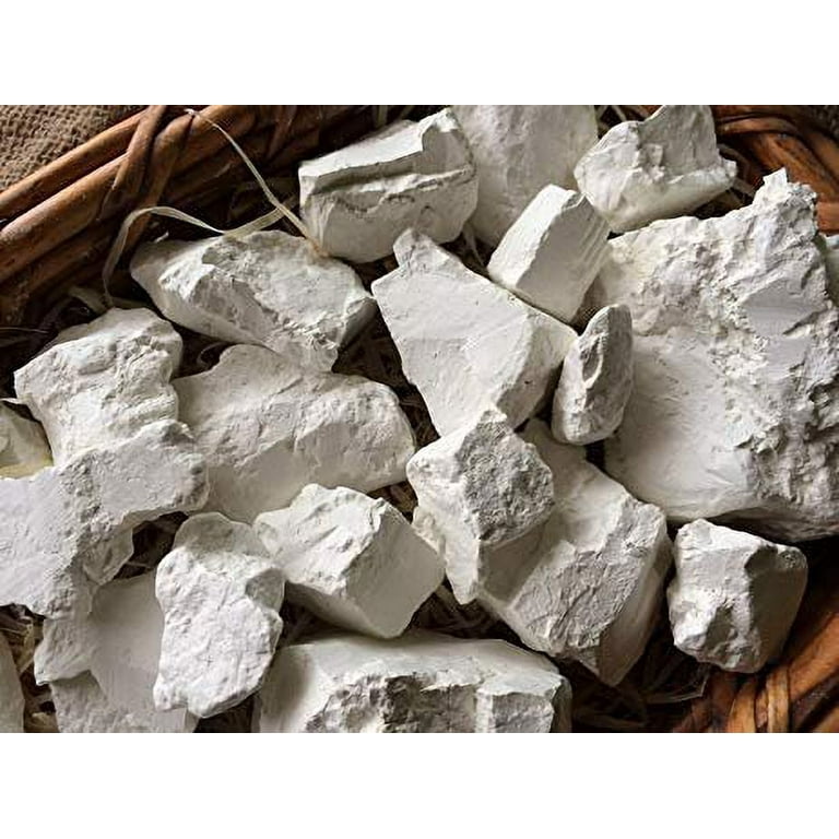 Pmw Cleaned Kaolin Edible Clay Chunks (500 Gms) 