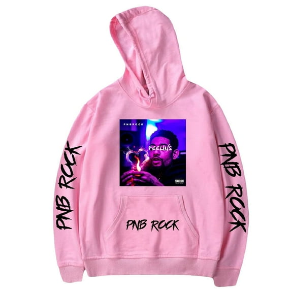 PnB Rock Hoodie Merch Long Sleeve Sweatshirt Unisex Long Sleeve Pullover Sports Tops
