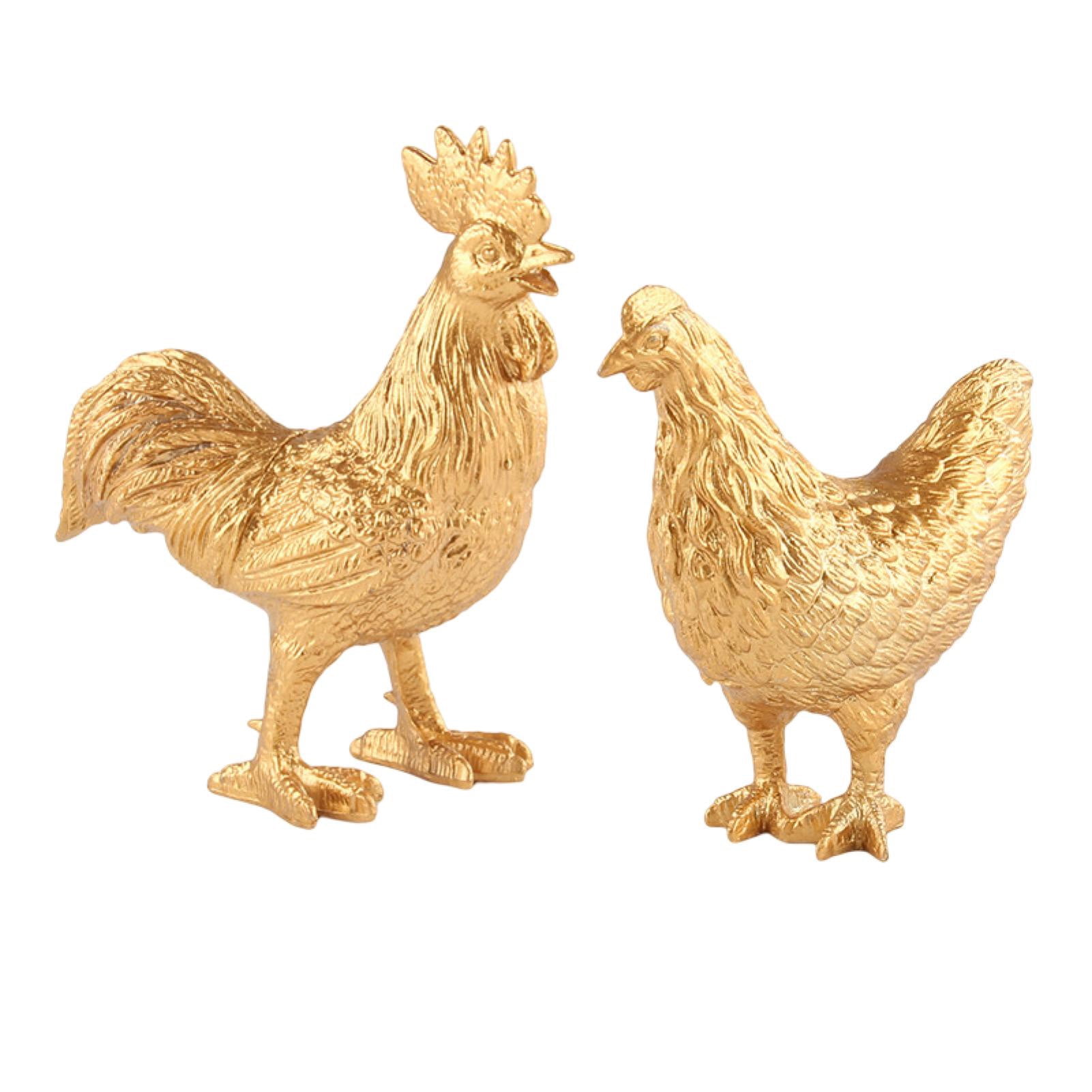 Pnellth 1 Set Animal Model Chicken Goose Crocodile Lizard Cricket