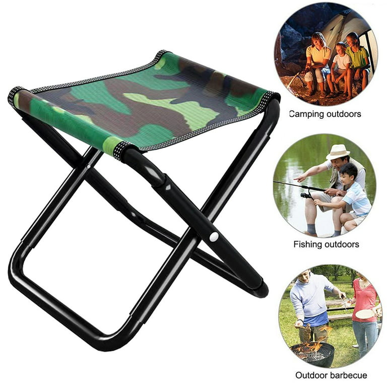 Foldable Chairs Outdoor Hiking Gardening Stool Fishing Folding Chair  Barbecue Chairs Folding Chair Outdoor Folding Camping Stool Folding Stool  Small