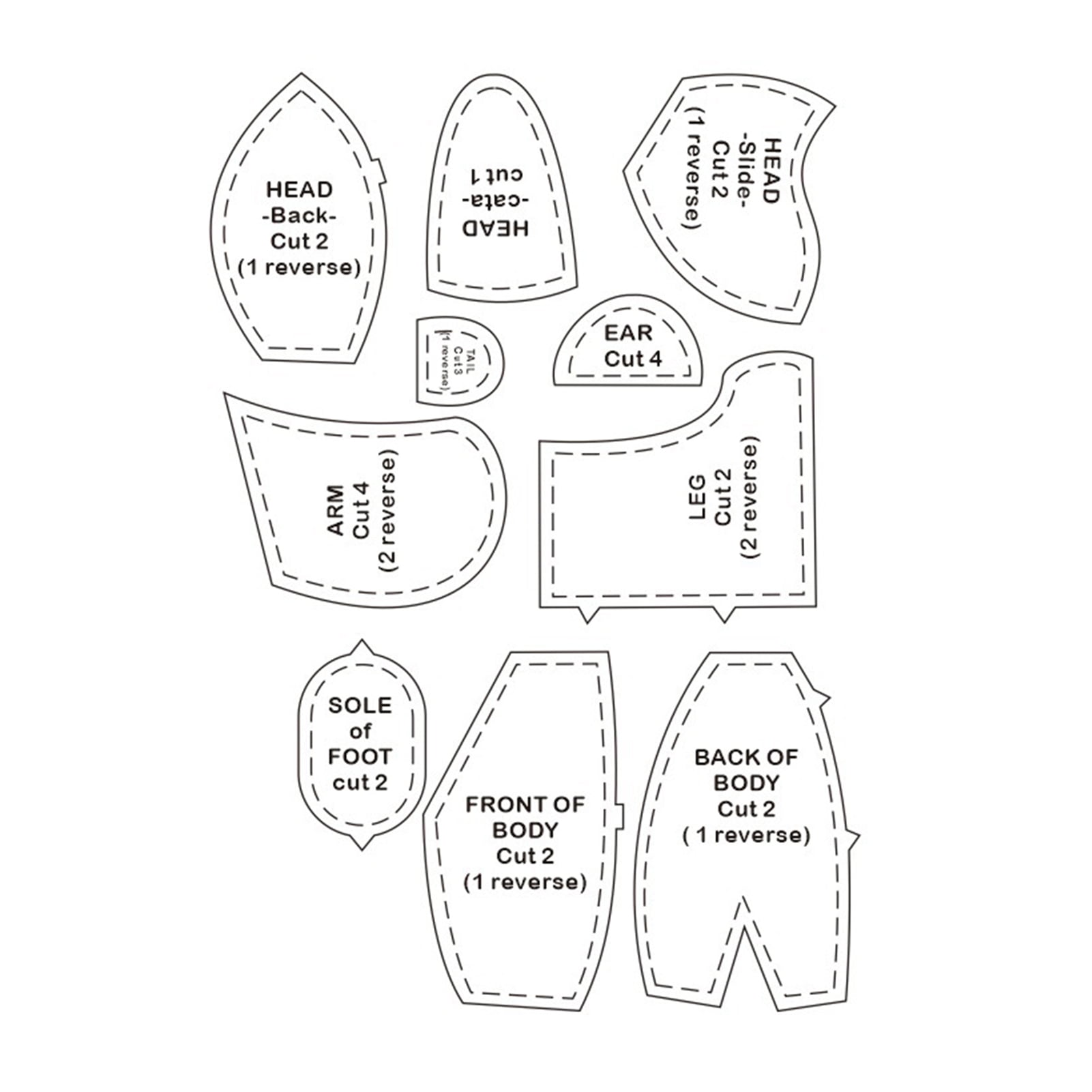 Bowl Cozy Template 3 Sizes, Bowl Cozy Pattern Template Sewing Patterns  Quilting Templates for DIY Kitchen Art Craft 8in, 10in, 12in 