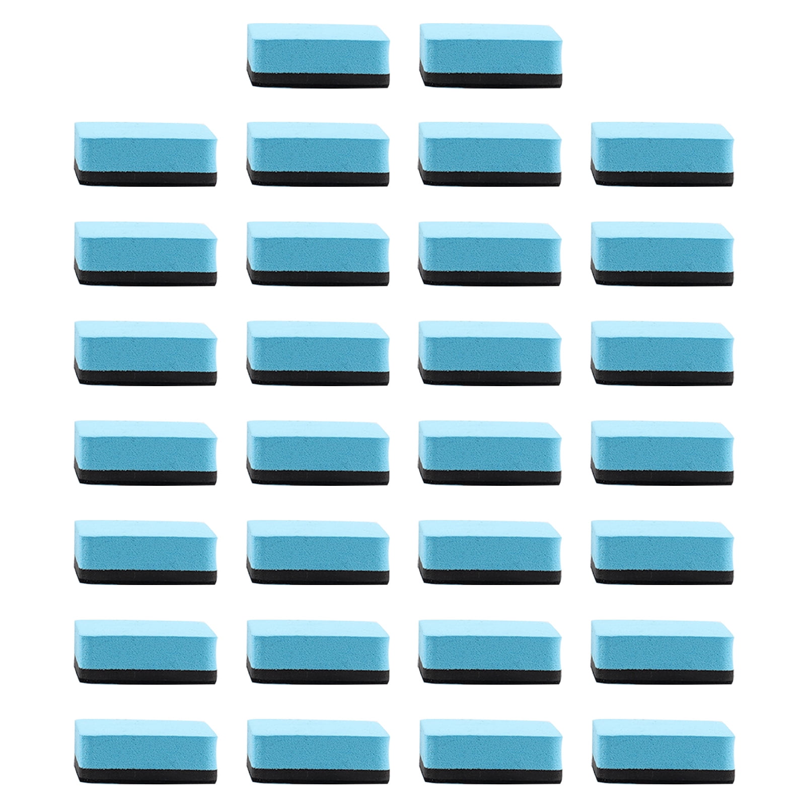 Pnellth 30Pcs DryErase Erasers Whiteboard Dry Erasers Bright