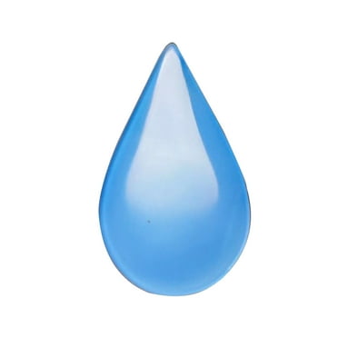 Pnellth Adorable Water Drop Shape Hair Barrette Creative Acrylic Hair Catch Clip for Girls