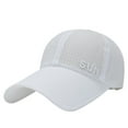 thumbnail image 1 of Pnellth Baseball Cap Buckle Closure Sun Protection Breathable Outdoor Hat for Women, 1 of 6