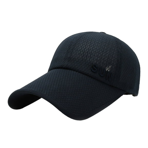 Pnellth Baseball Cap Buckle Closure Sun Protection Breathable Outdoor Hat for Women