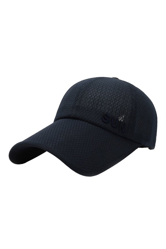 Baseball Cap Buckle Closure Sun Protection Breathable Outdoor Hat for Women
