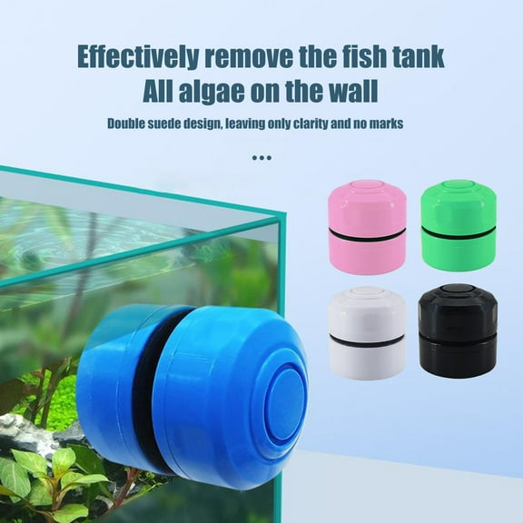 Pnellth Fish Tank Brush Efficient Cleaning Fish Tank Mini Magnetic Clean Brush Household Supplies