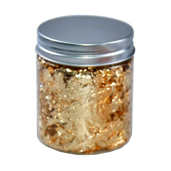 Pnellth Gold Foil Ultra Thin Easy to Apply 3 Colors DIY Nail Foil Paper Leaf for Painting Golden