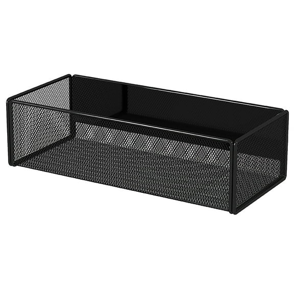 Pnellth Magnetic Storage Rack,Organizer Shelf Large Capacity Rustproof Easy Installation Refrigerator Magnetic Storage Bin Box Container