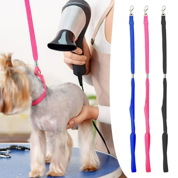 Pnellth Pet Leash Adjustable Pet Bath Grooming Table Hanging Loop Dog Safety Rope Safe Pet Restraint Rope for Most Pets
