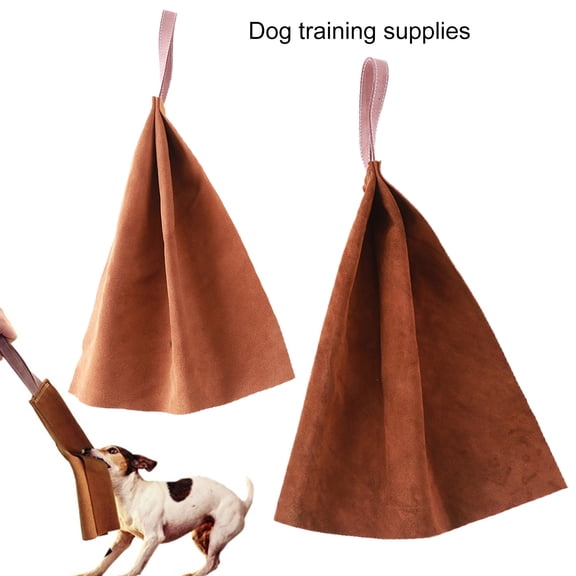 Pnellth Puppy Bite Rag Bite Resistant Relieve Stress Interactive Dog Tug Toy Dog Training Supplies
