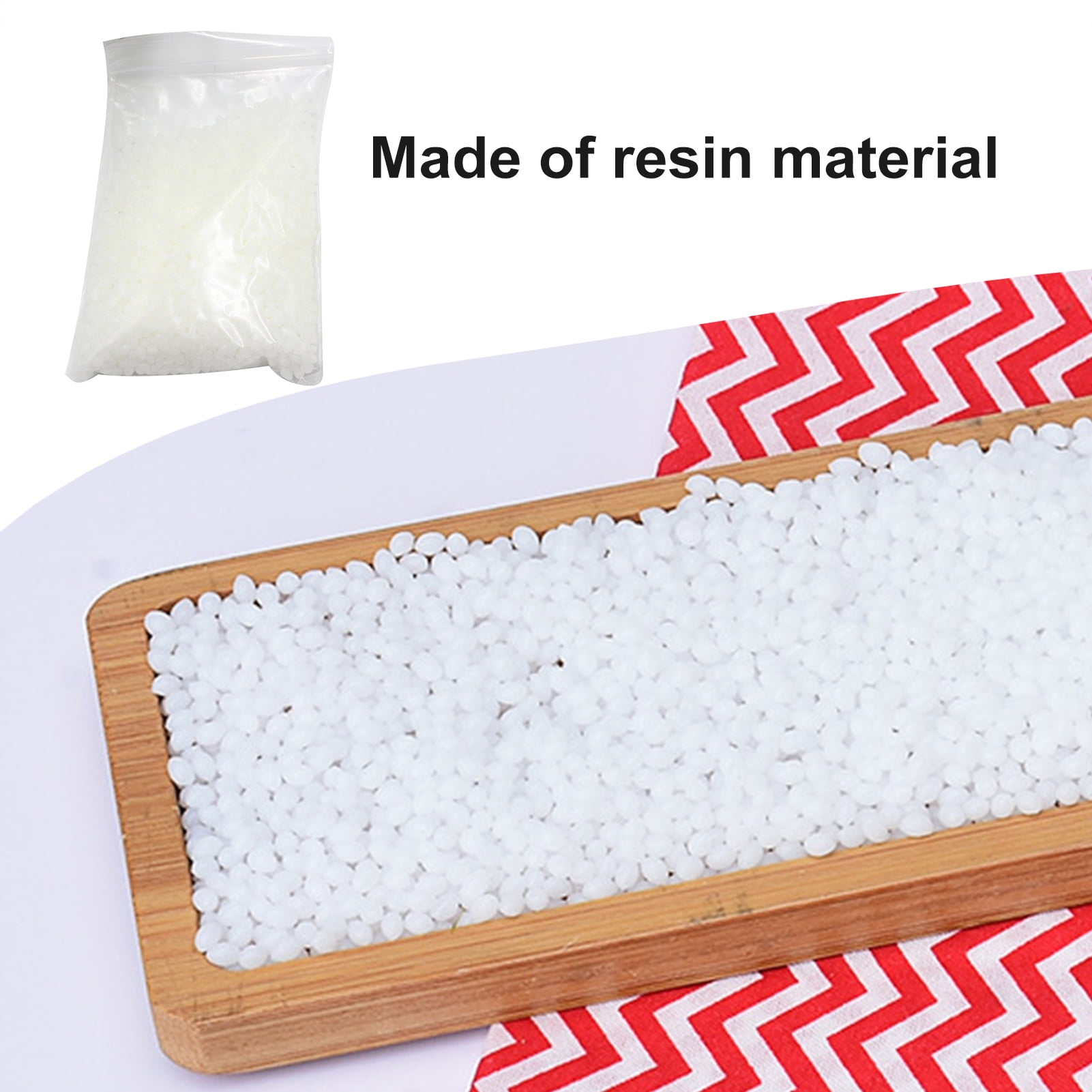 Pnellth Resin Clay DIY Moldable Plastic Pellets Shape Mold Reusable
