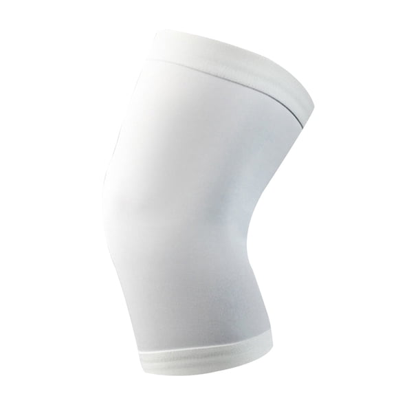 Pnellth Sports Compression Knee Pad Support Guard Brace Protector Breathable Leg Sleeve White