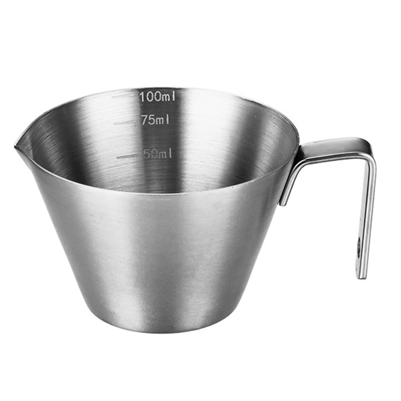 Pnellth Stainless Steel Espresso Measuring Cup with Scale 100ml
