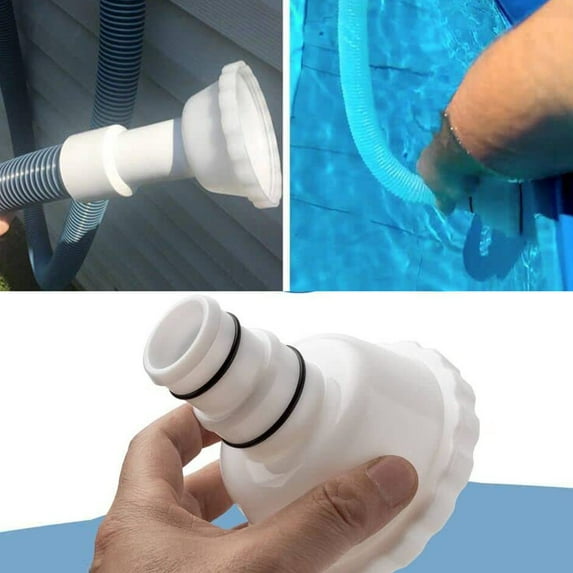 Pnellth Vacuum Adapter Skimmer Attachment for Summer Waves RP/RX Filter Systems Ground Pools Floating Skimmer Adapter Replacement Accessories