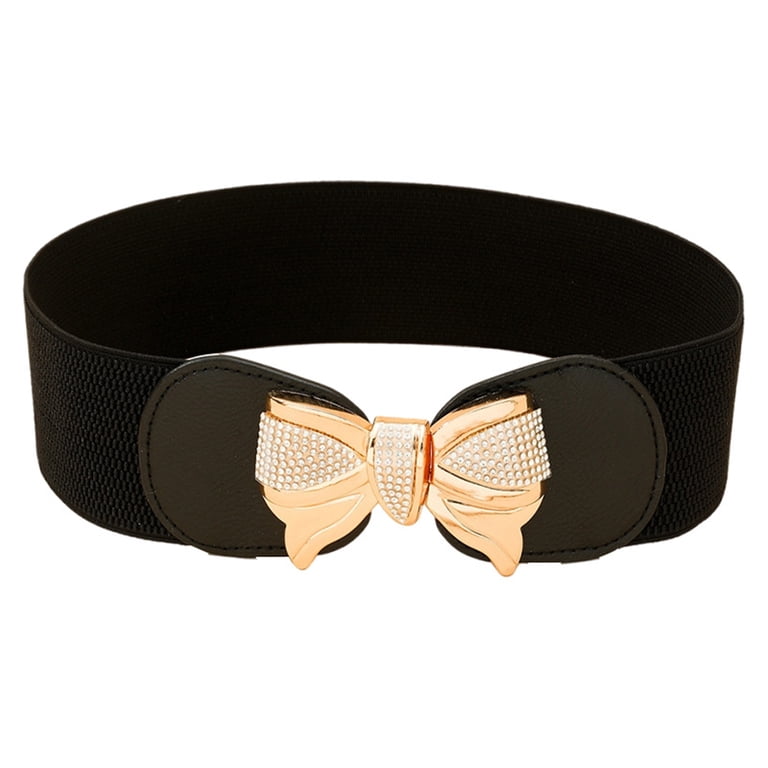 Pnellth Waist Belt Elastic Tear-resistant Wide Decorative  display picture 3