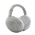 thumbnail image 1 of Pnellth Warm Keeping Earmuff Faux Rabbit Fur Rotating Adjustable Ear Cover for Winter, 1 of 7
