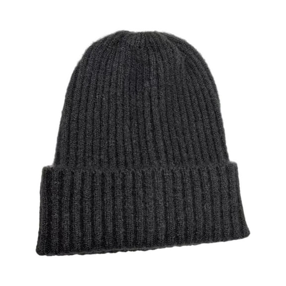 Pnellth Women Fall Winter Hat Knitted Solid Color High Elastic Dome Anti-slip Regular Fit Soft Warm No Brim Windproof Warm Unisex Winter Cap Adult Beanie